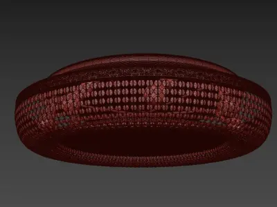   Chandelier Santa E 1 4 80 600 GH 3D model