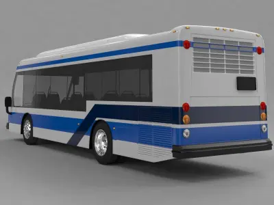 Bus ElDorado National EZ Rider II 3D model