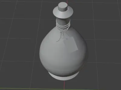 Flask 02 3D model