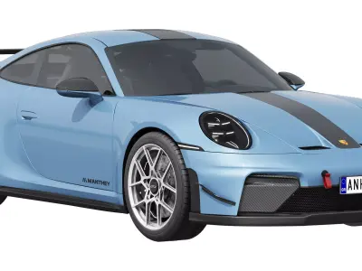 Porsche 911 GT3 Manthey Kit 2026 3D model