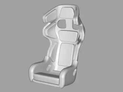 RECARO ULTIMA CAR SEAT 3D print model