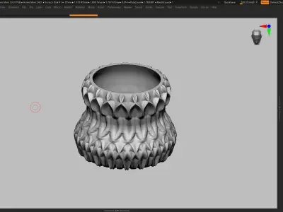 vase 3d print 358  3D print model