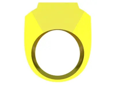 A5141 Luxury Diamond Fashion Men Ring 3D print model