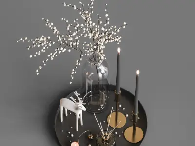 Decorative set 35 3D model