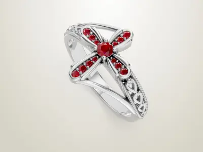 cross ring  3D print model