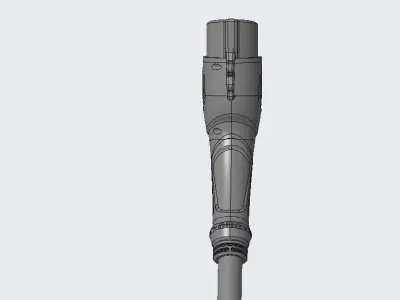 J1772 EV CHARGING CONNECTOR 3D print model