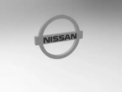 Nissan logo 3D print model