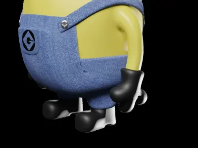 Minion  Low-poly 3D model