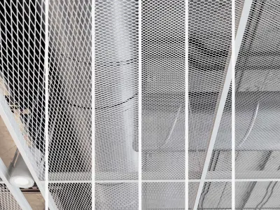 Decorative ceiling set 01 3D model