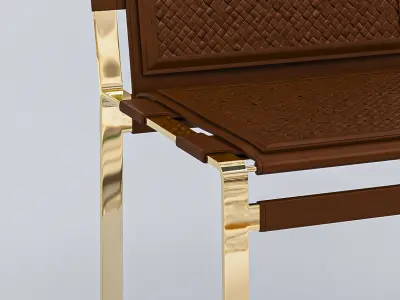 Clive Dining Chair 3D model