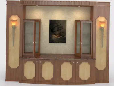 Wall cabinet 3D model