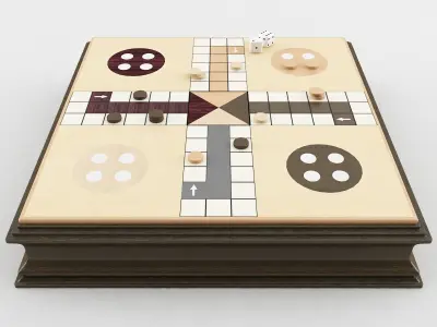 Ludo Game 3D model