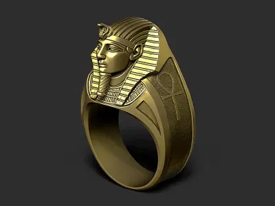 Pharaoh Ring 3D print model