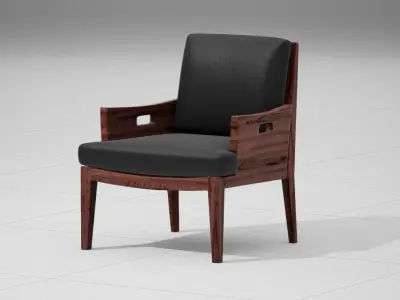 Flexform Betty Chair UE4 Low-poly 3D model