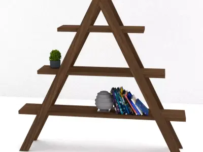 Bookshelf - Librero Free 3D model