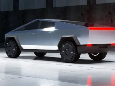 Tesla Cybertruck New 3D model