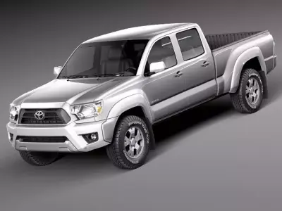 Toyota Tacoma 2012 Crew Cab 3D Model 3D model
