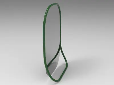 Fidu Mirror Low-poly 3D model