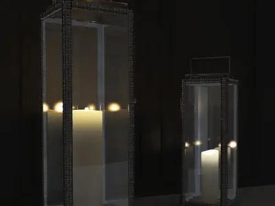 Candlesticks Amalfi Lantern 3D model