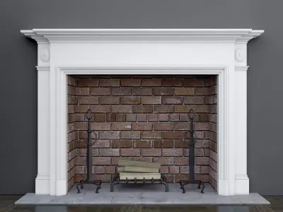 Fireplace 3D model