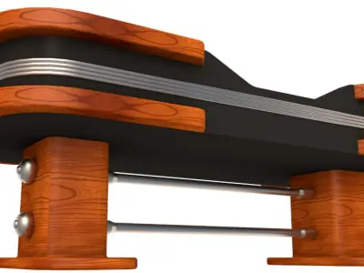 Craps Table 3D model