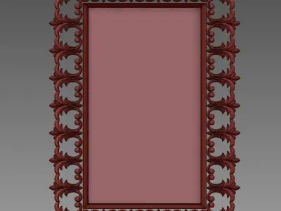 Classic frames mirror 3D model