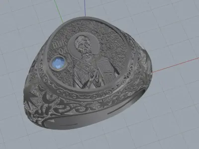 Saint Nicholas Ring 53487 3D print model