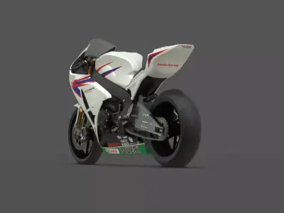 Honda CBR1000RR  Iconic Superbike 3D Model Low-poly 3D model