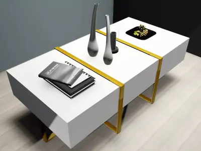 Scalable Coffee Table  3D model