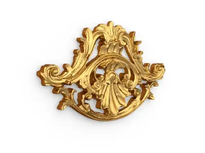Classic decor ornament 332 3D model