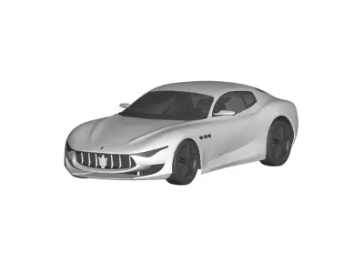 Maserati Alfieri 3D model