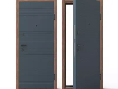 Qaami  Door 3D model
