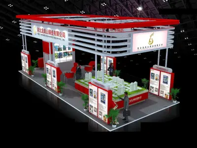 Exhibition - Area - 14X6-3DMAX2012-07 3D model