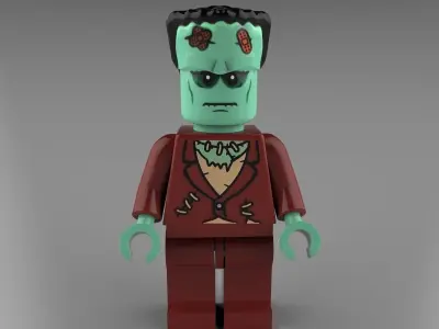 Frankenstein Lego 3D model