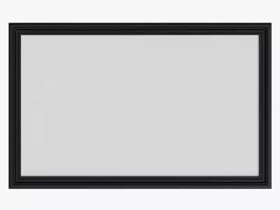 Wooden Frame Mockup 02 3D model