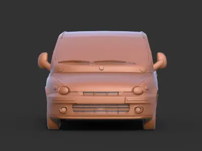Fiat Multipla 3D print model
