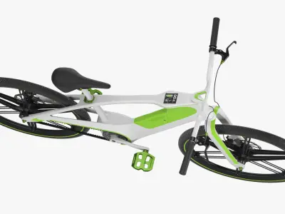 Electric bike 5 3D model
