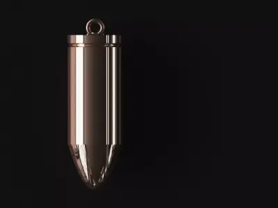 45 ACP Pendant Gold Silver Platinum Jewelry Necklace 3D print model