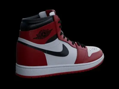 Nike Jordan 3D model