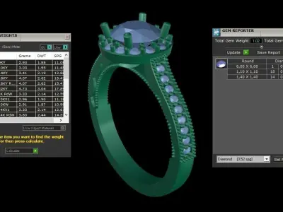 ring code 119 3D print model