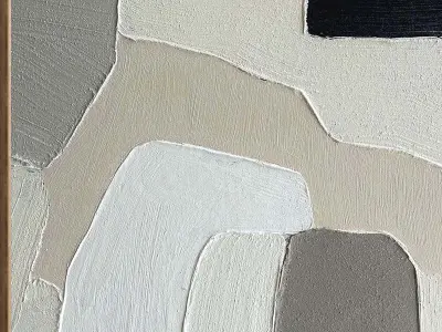 Plaster Two Photo Frame 535 Low-poly 3D model
