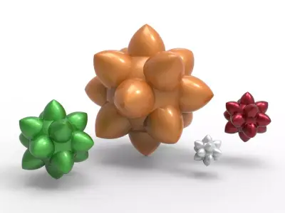 Disdyakis Dodecahedron 3D print model