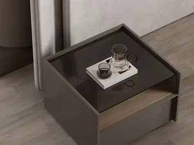 Headboard Wall Panel Composition 23 3D model