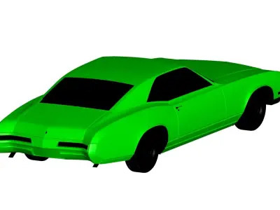 Buick Riviera 1970 3D model