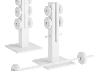 PENT luxury fitness equipment 3D model
