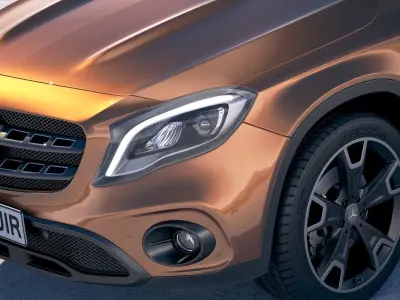 Mercedes GLA 2018 3D model