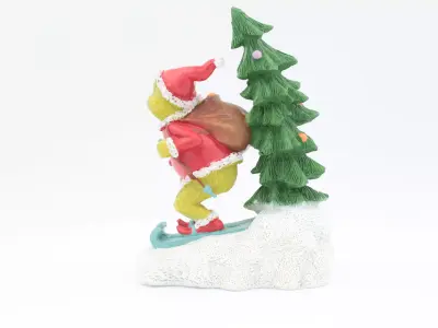 grinch with a christmas tree 3D model