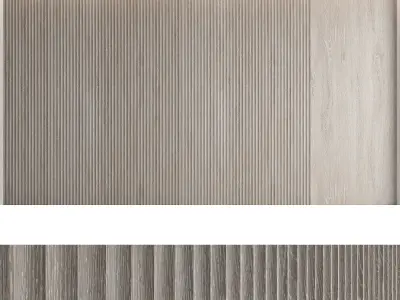 Wood panels set7 3D model