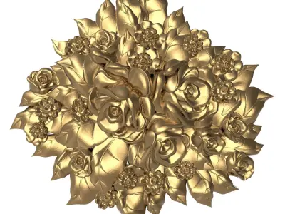  decorative pattern ready for 3D printing 3D model 416