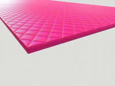Yoga mat - 3D model Low-poly 3D model